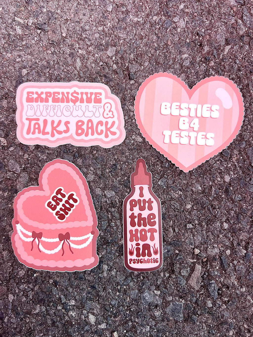 Expensive, Difficult, & Talks Back Sticker/Magnet, 3x1.75