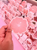 Hibiscus #1 Sticker/Magnet, 3x3"
