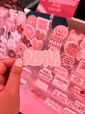 Aloha #2 Sticker/Magnet, 3x1.5"