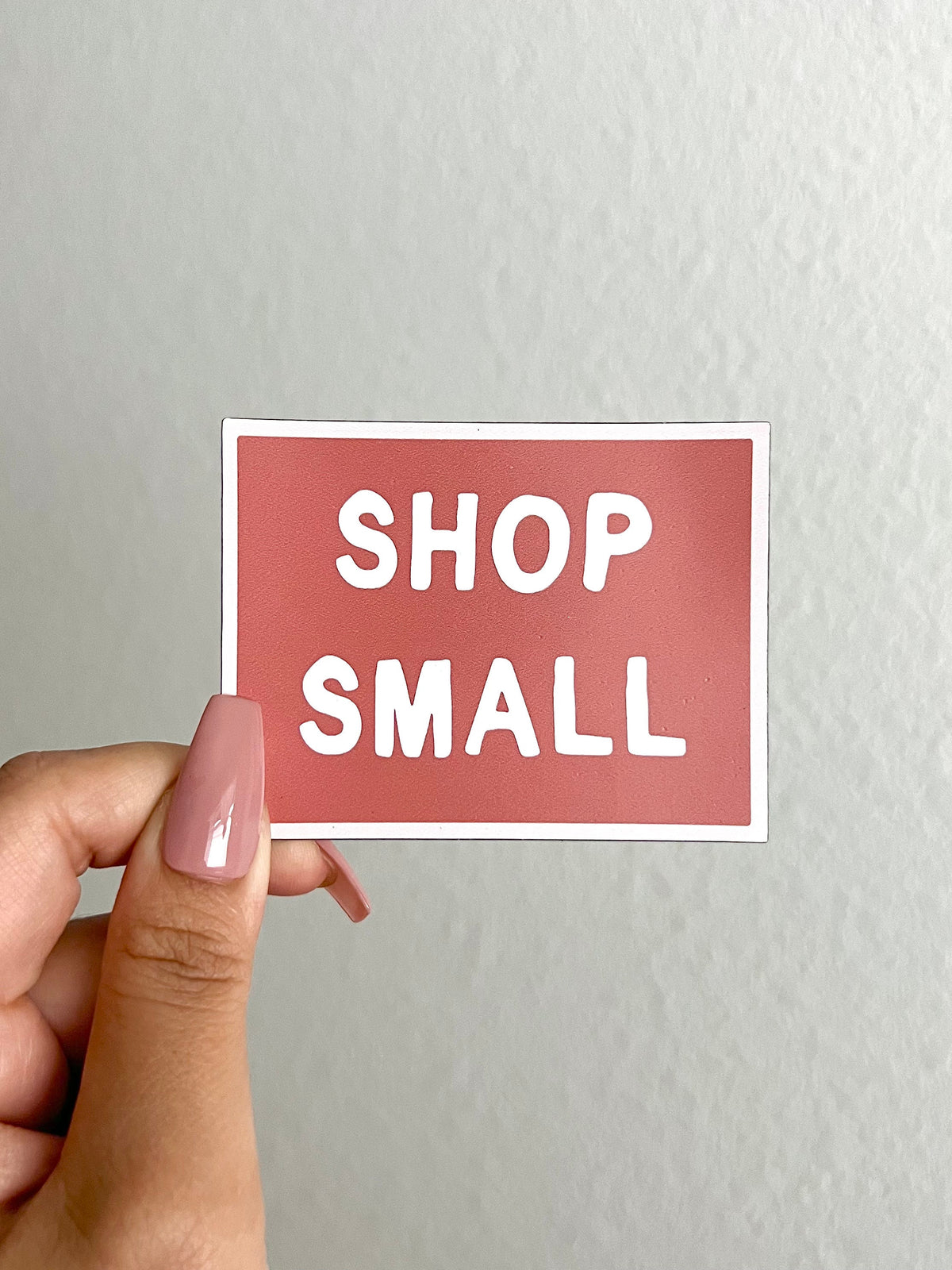 Shop Small Sticker/Magnet, 3x2.25in.