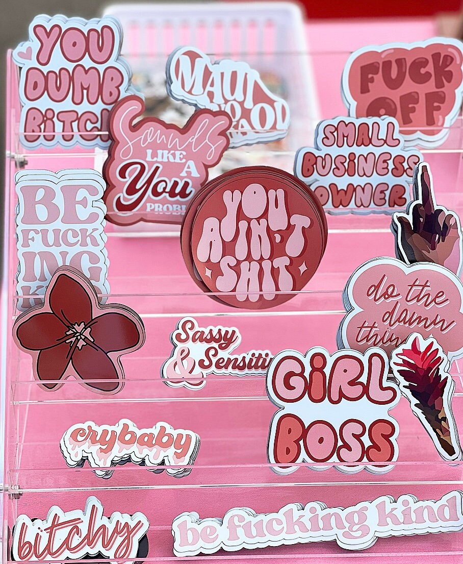 Be Fucking Kind (Stacked) Magnet, 3x2in.