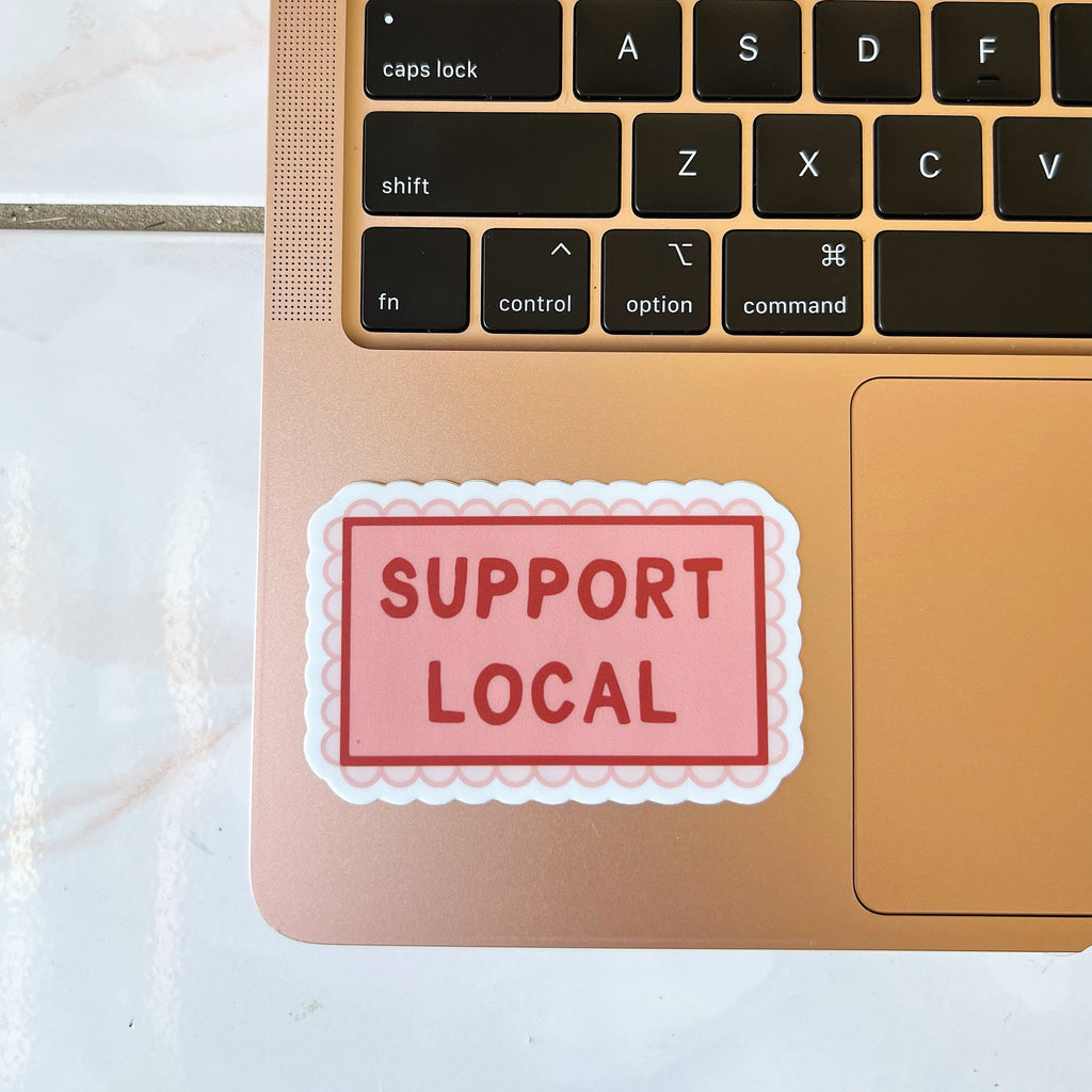 Support Local Sticker/Magnet, 3x2in.