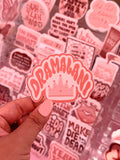 Dramalani Sticker/Magnet, 3x2.16"