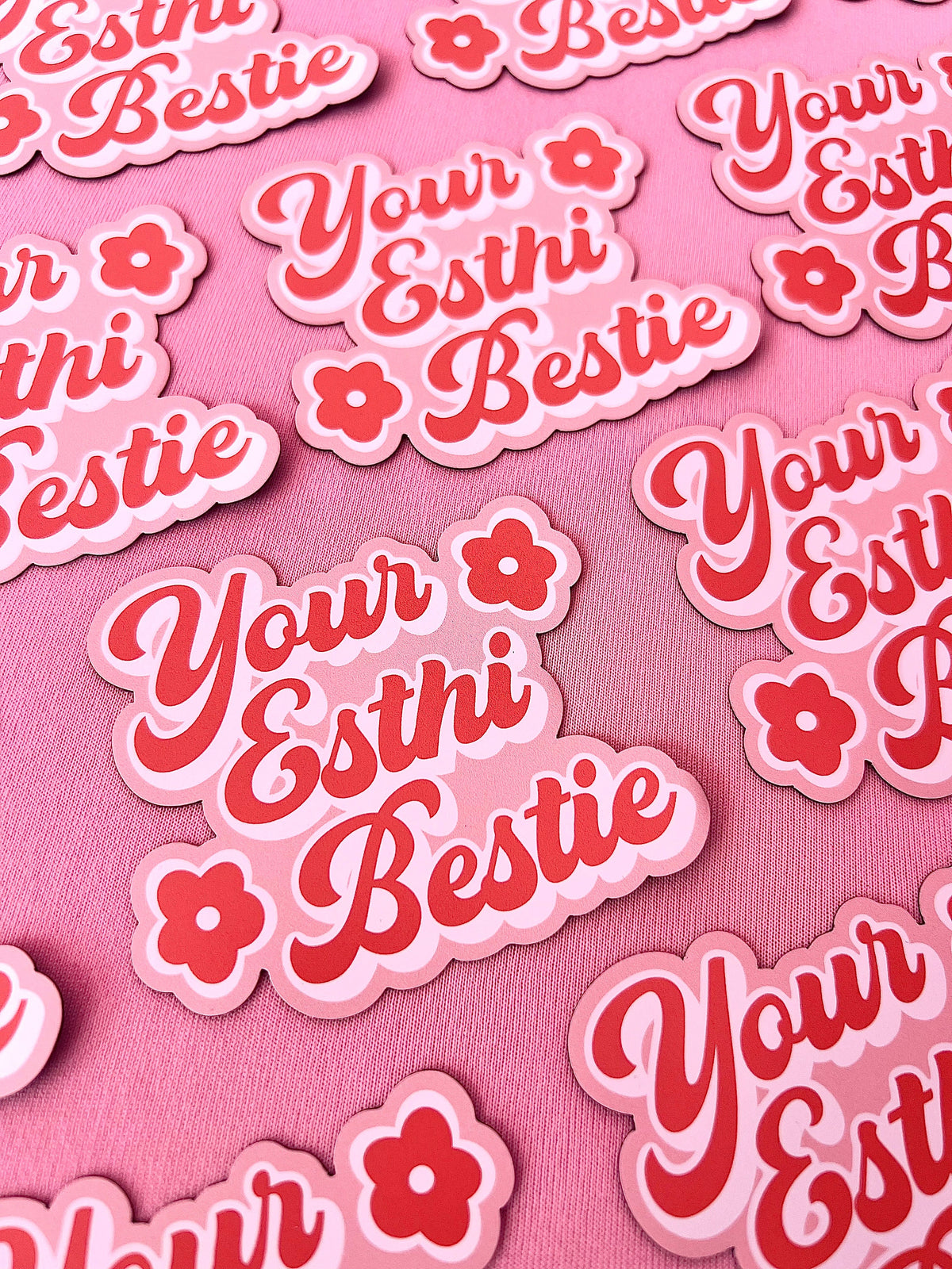 Your Esthi Bestie Sticker/Magnet, 3x2.5"