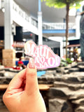 Holographic Maui No Ka Oi Sticker, 2.75x2.5"