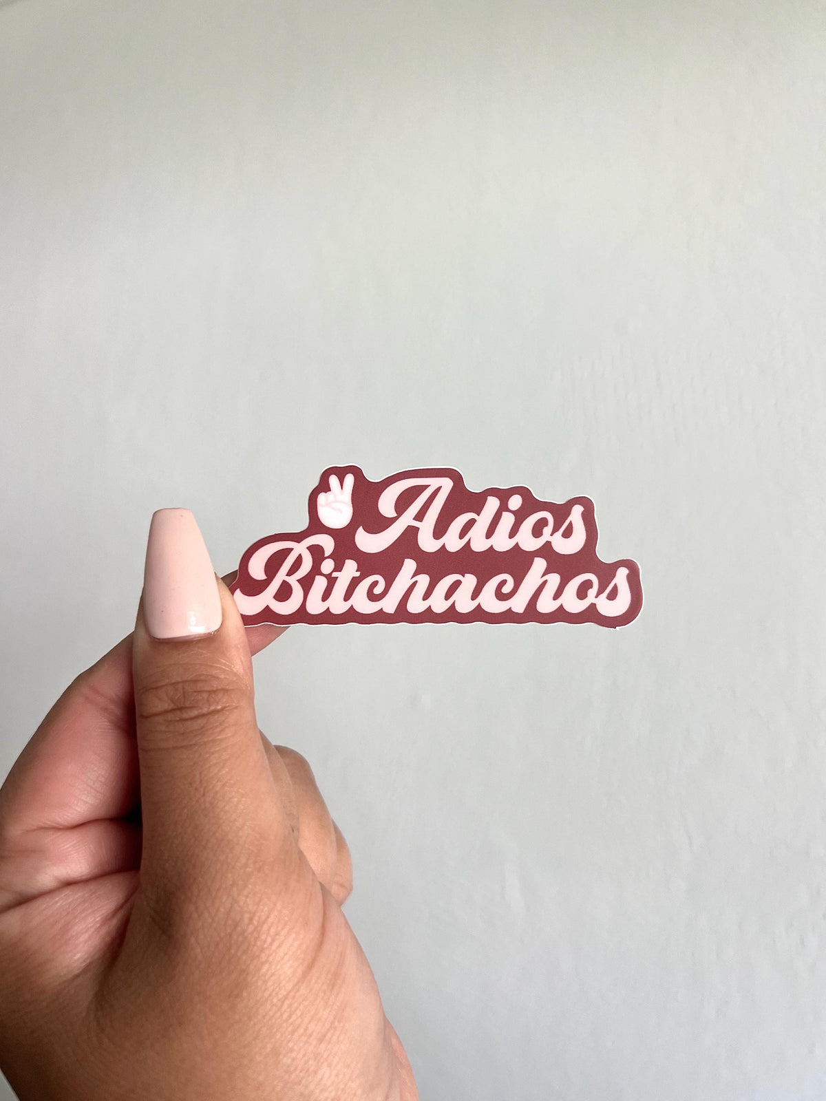 Adios Bitchachos Sticker/Magnet, 3x1.2"
