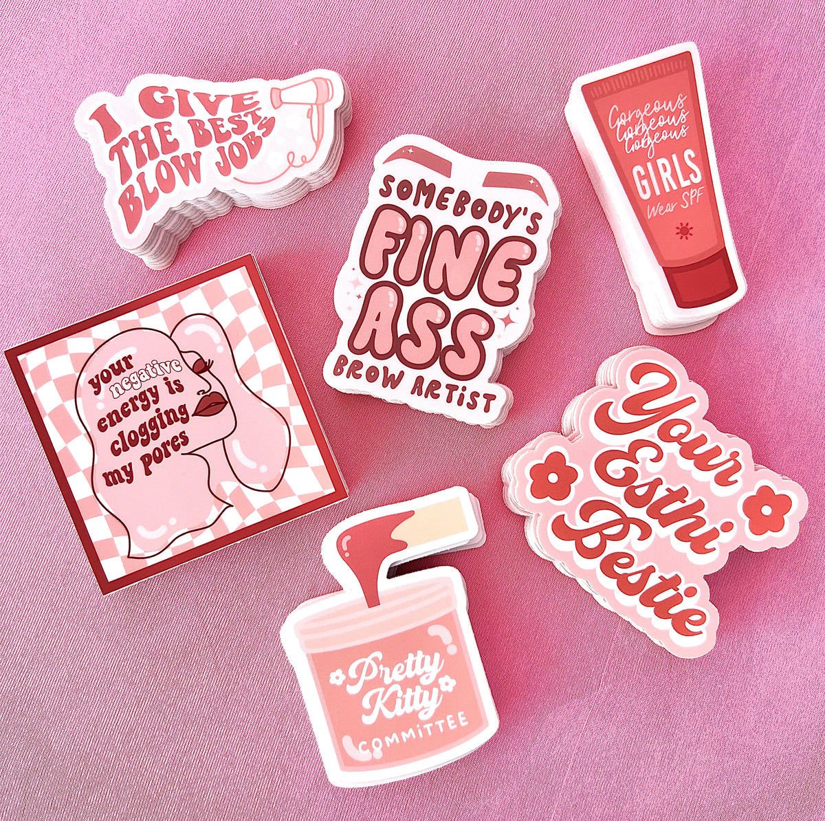 I Give The Best Blow Jobs Sticker/Magnet, 3x1.75"