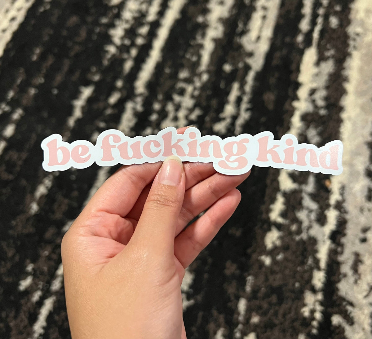 Be Fucking Kind Magnet, 6.5x1in.