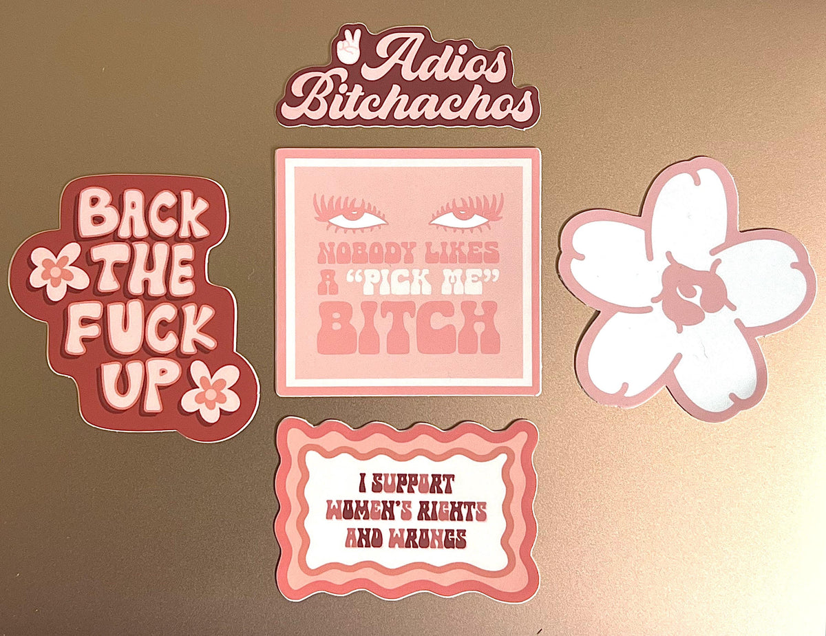 Back The Fuck Up Sticker/Magnet, 3x2.75"