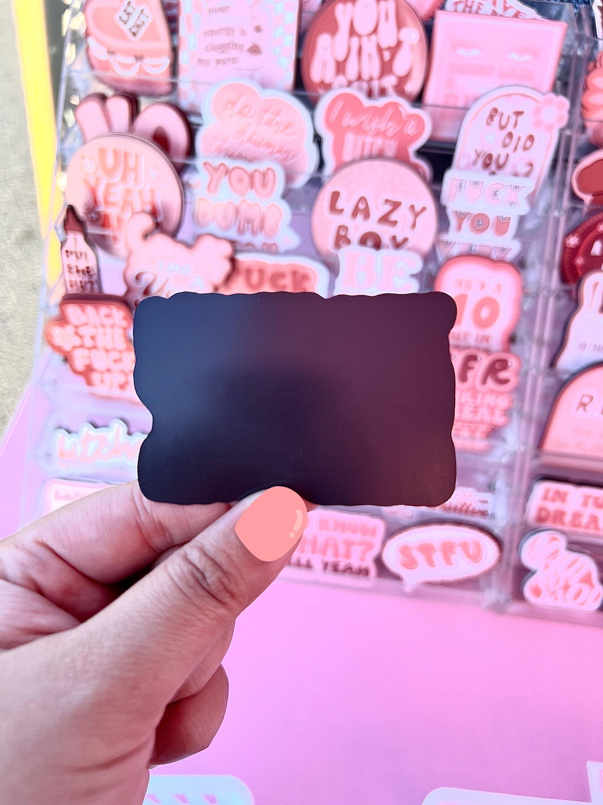 You Know What? Hell Yeah Sticker/Magnet, 3x2"