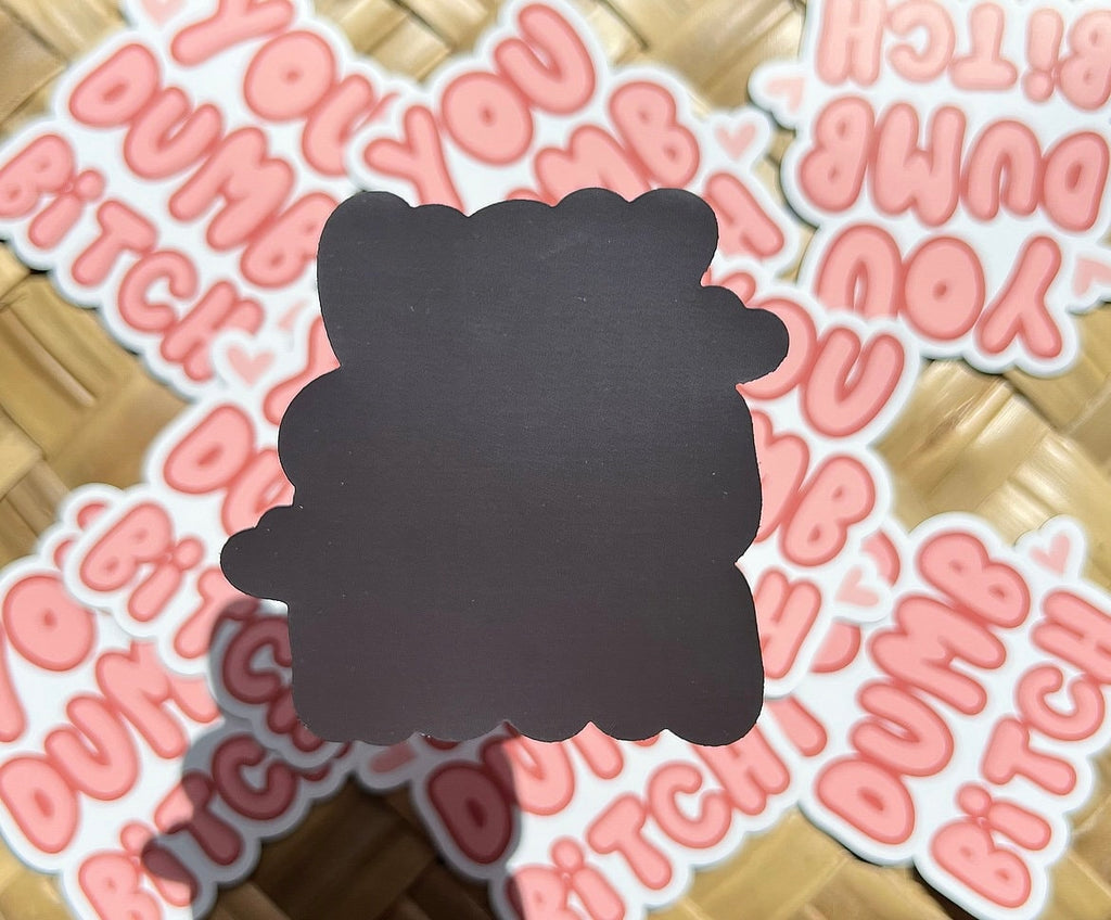 You Dumb Bitch Magnet, 3x3in.